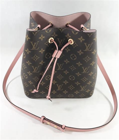 louis vuitton noe pink|Louis Vuitton noe canvas bag.